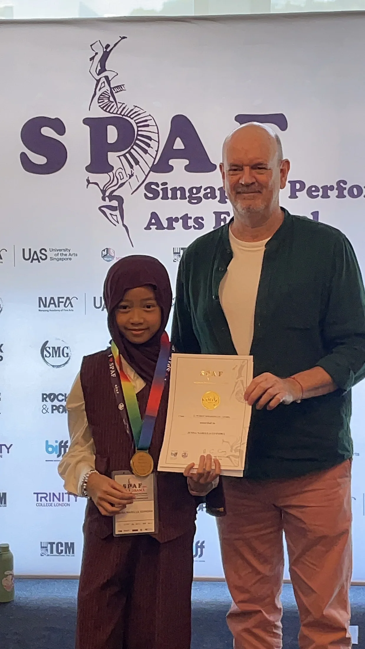 Jenna — Gold Medal Singapore English Speech Competition 2026